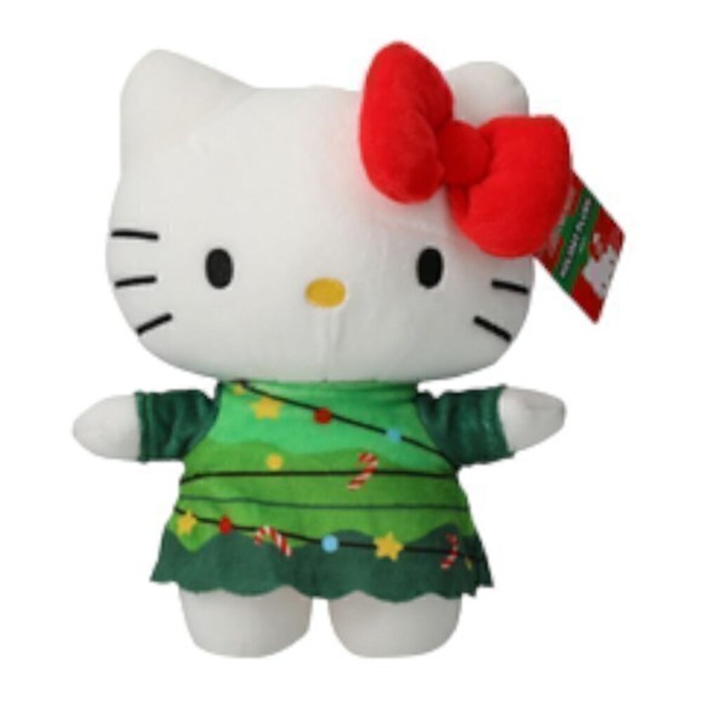 Hello Kitty Christmas Holiday Plush Doll Kawaii Toy 2024‎ Sanrio New with Tag